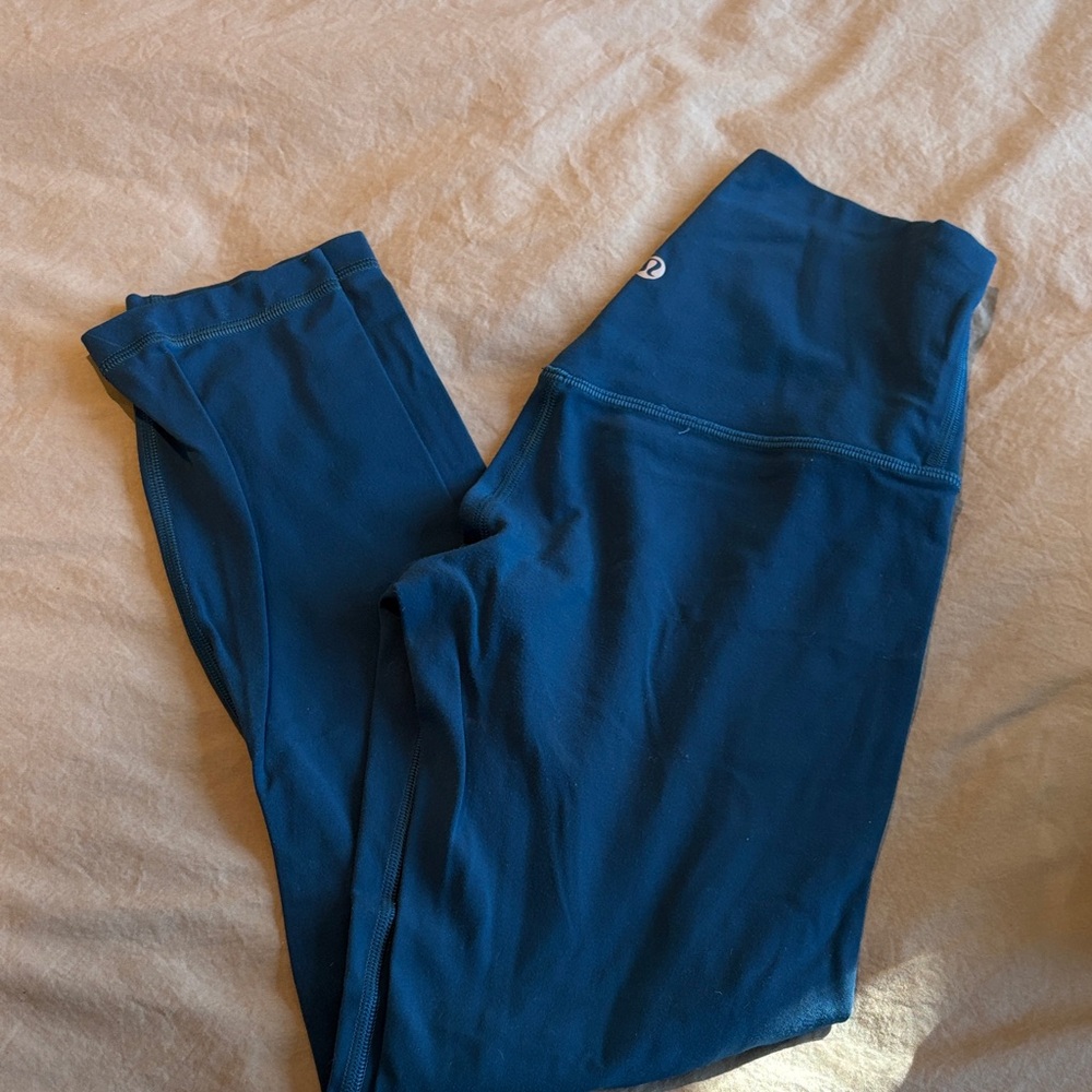 lululemon athletica Navy Blue High-Rise Leggings